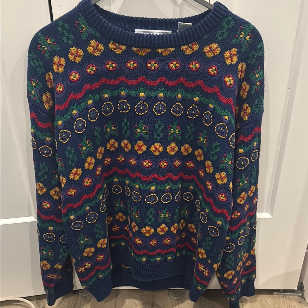 Colorful Patterned Sweater
